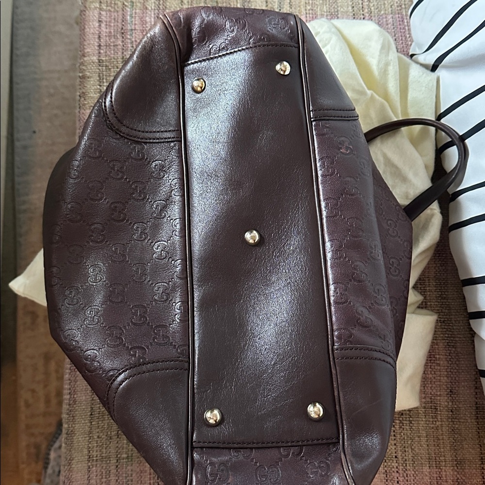 Authentic Gucci Princy tote - brown Guccissima leather - Picture 5 of 7